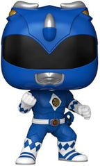 Funko Pop number 1777 Blue Ranger vinyl figure inside its official window display box packaging