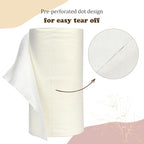 Mama Koala diaper liners showing bamboo fiber texture