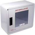CPR Savers Large Wall Surface Mount AED Cabinet front view for emergency medical storage.