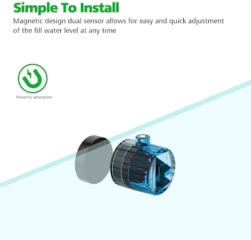 Complete packaging contents of the Useek blue automatic top off system