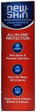 New-Skin clear waterproof skin protectant spray bottle for cuts and scrapes