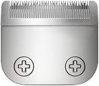 Close up of 30mm standard trimmer blade teeth for precision grooming