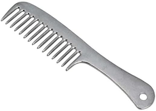 Generic Premium Aluminum Horse Mane and Tail Comb front view for equine grooming