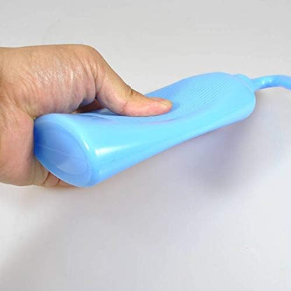 Premium plastic stoma care cleaning tool nozzle details for gentle water pressure control