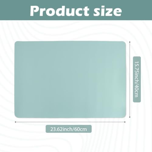 Pink and blue nail art mat folded for storage