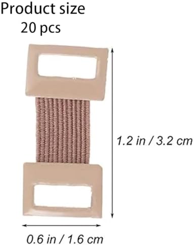 Close up of stretch metal clips for crepe bandage fastening.