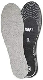 6 pair pack of Kaps charcoal insoles in original packaging
