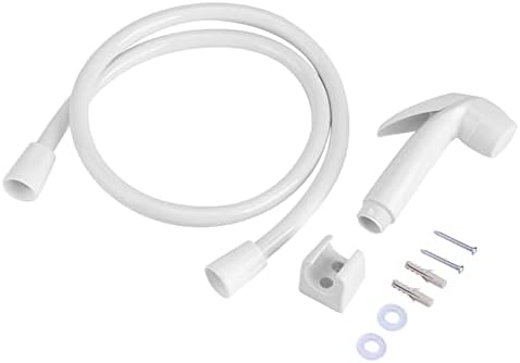 Fafeicy toilet shattaf kit showing flexible hose and protective end caps