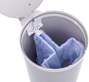 Bubula Premium Steel Diaper Waste Pail Gray packaging view