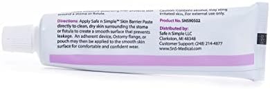 Safe n' Simple pectin based stoma sealant paste for leakage prevention.