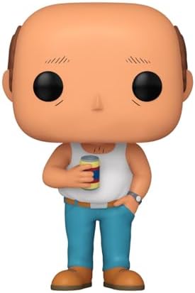 Authentic USA imported Funko Pop Bill Dauterive model displayed on a bookshelf