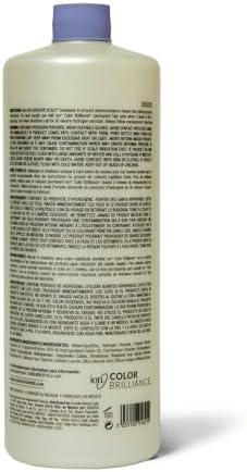 Ion Sensitive Scalp 30 Volume developer bottle label detail