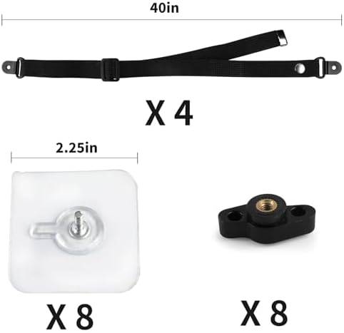 Wrichear baby proofing safety anchors packaged lifestyle view demonstrating home childproofing protection