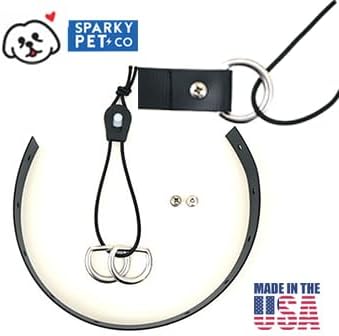 Sparky Pet Co Surefit collar showing durability and flexibility