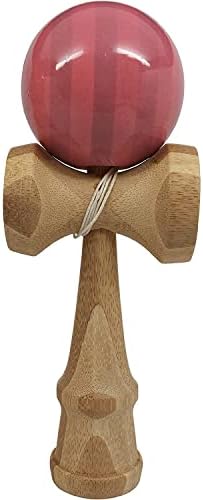Two pack kendama wooden skill toy set for coordination