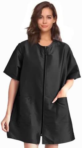 Gliitatu professional pet groomer smock with zipper