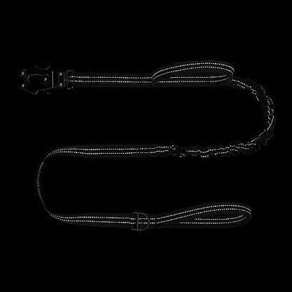 Reflective stitching on Icefang tactical dog leash