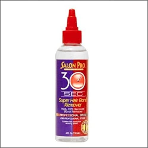 Salon Pro 30 Second Hair Bond Remover bottle close up