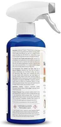Vetericyn Super 7 Ultra Navel Care 16 fluid ounces rear label view