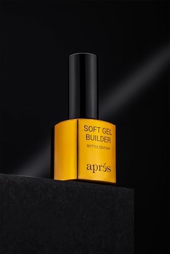 Aprés Soft Gel Builder packaging box and 15 milliliters label