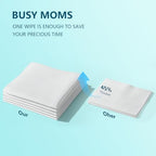 Nmuxyro 90 count total breastfeeding supplies for milk residue removal