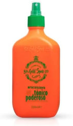 Gold Spell Brazilian Powerful Hair Tonic spray nozzle and scalp application details