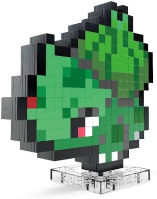 Rear view of the retro PokÃ©mon model showing the integrated notch for wall mounting