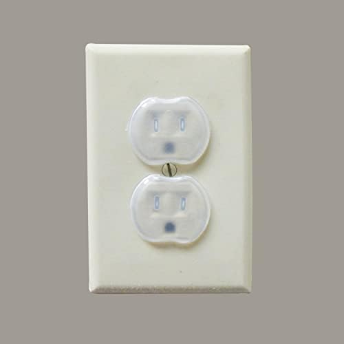 Side profile of baby proofing outlet plug guard