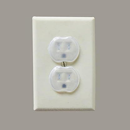 Side profile of baby proofing outlet plug guard