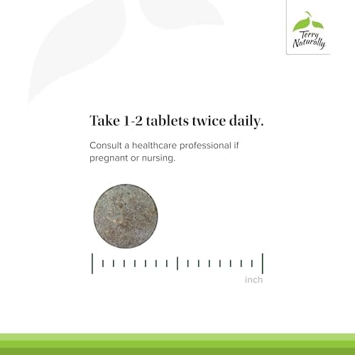 Terry Naturally Silica 20 90 tablets bottle branding