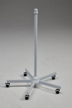 Height adjustable central support column of the 4BLANC mobile workstation stand