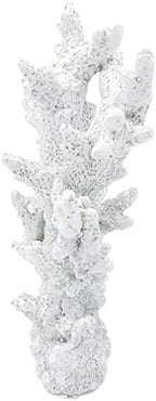 Kathson Mediterranean style white coral decorative item close up