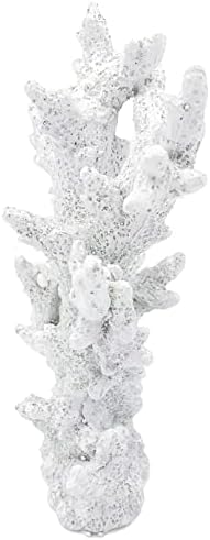 Kathson Mediterranean style white coral decorative item close up