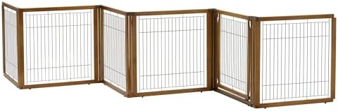 Richell 3-in-1 Convertible Elite Pet Gate, 6-Panel - Image 2