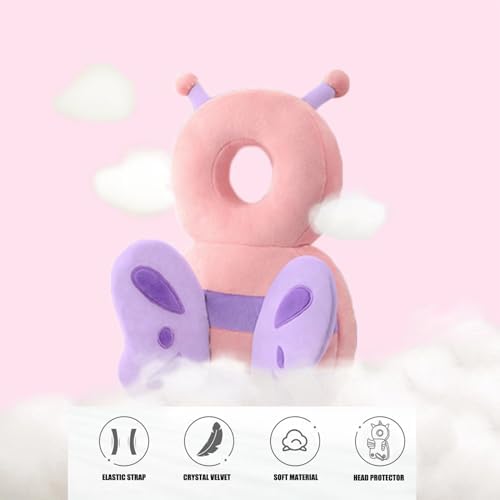 Adjustable chest and shoulder straps on baby safety backpack