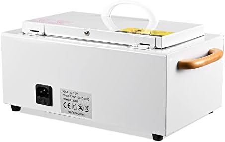 Close up of metal tray inside Soiiw professional salon sterilizer
