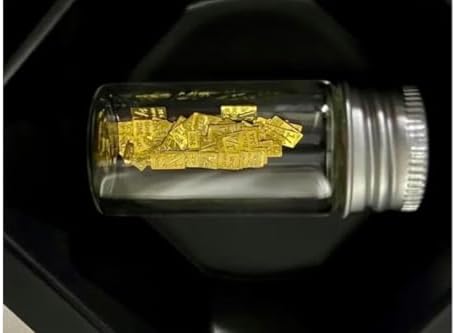 Zurjy Gold Paydirt Treasure Bag contents showing gold flakes and pay dirt