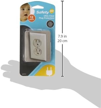 Safety 1st 12 pack outlet plugs close up view