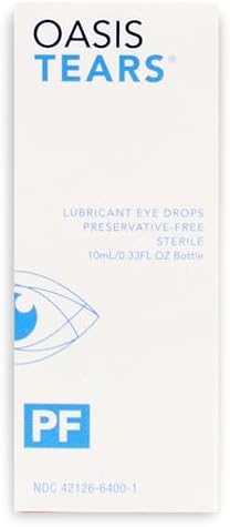Oasis Medical sterile multi-dose 10 mL bottle showing active ingredient glycerin.