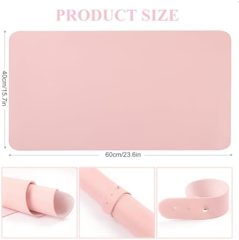 Foldable PU leather manicure hand rest mat