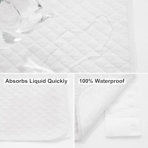 Pleasant Boulevard breathable TPU backing detail of changing pad