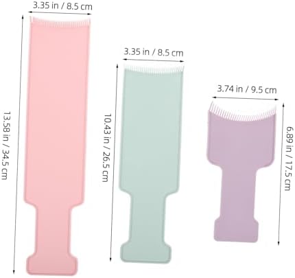 Three piece balayage highlighting paddle set for hair styling