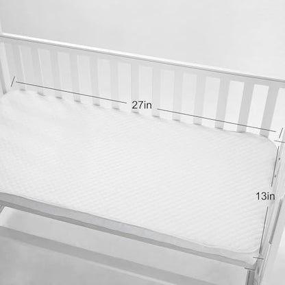 Parent folding the lightweight Pleasant Boulevard travel changing liner