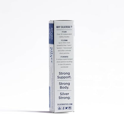 Dye free and fragrance free Silver Biotics skin gel packaging texture view