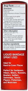 Clear protective liquid bandage spray by New-Skin imported from the United States