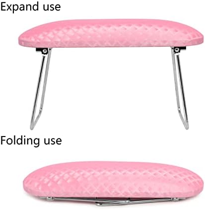 Side profile of Krofaue nail arm rest cushion texture