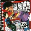 The Weird Lovemakers Flu Shot Audio CD front cover art indie rock album.