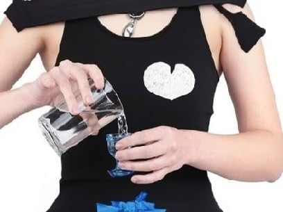 Portable eye cleaning kit featuring two cups and a storage case.