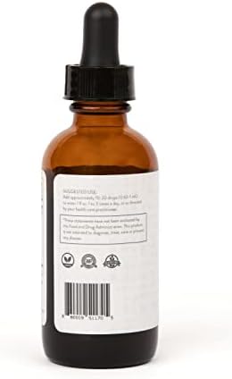 Evergreen Love organic Tulsi liquid tincture dropper bottle