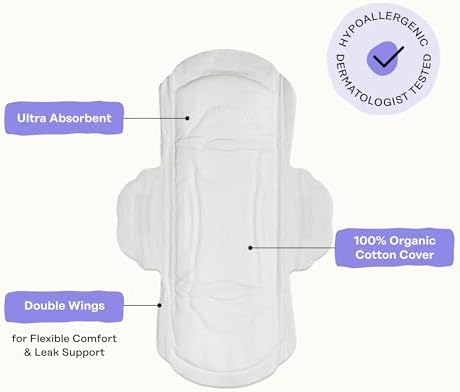 Authentic USA imported Honey Pot herbal sanitary napkins for women in India